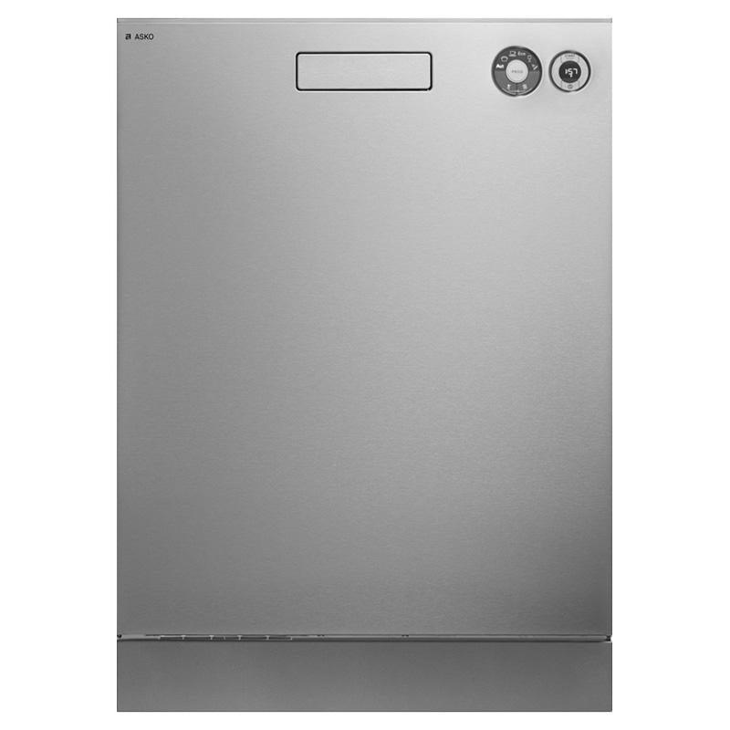 Asko D5436XLS 24-Inch Stainless Steel Built-In Turbo Drying Dishwasher - 120V/15A | Energy Efficient, Ultra Quiet | Perfect for Modern Kitchens & Large Families