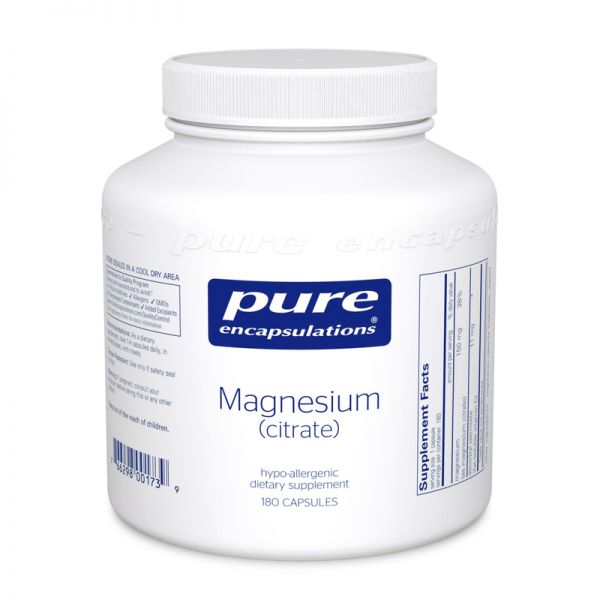 Premium Magnesium Citrate Supplement for Better Sleep, Muscle Recovery & Stress Relief - Vegan, Non-GMO, High Absorption - Supports Relaxation & Energy Boost
