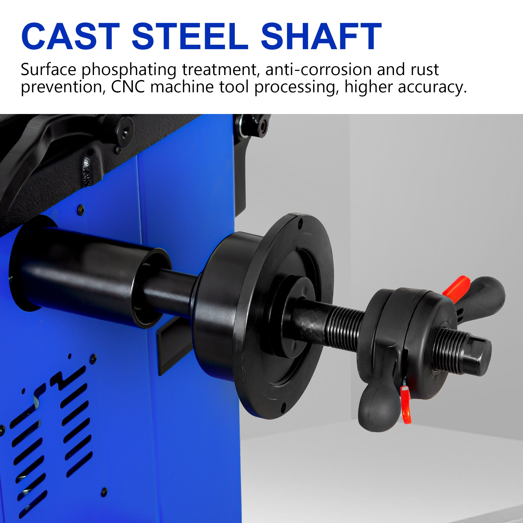 WEIZE Heavy Duty Wheel Balancer Machine - Professional Tire Balancing Equipment with Protective Cover for Auto Repair Shops & DIY Car Maintenance