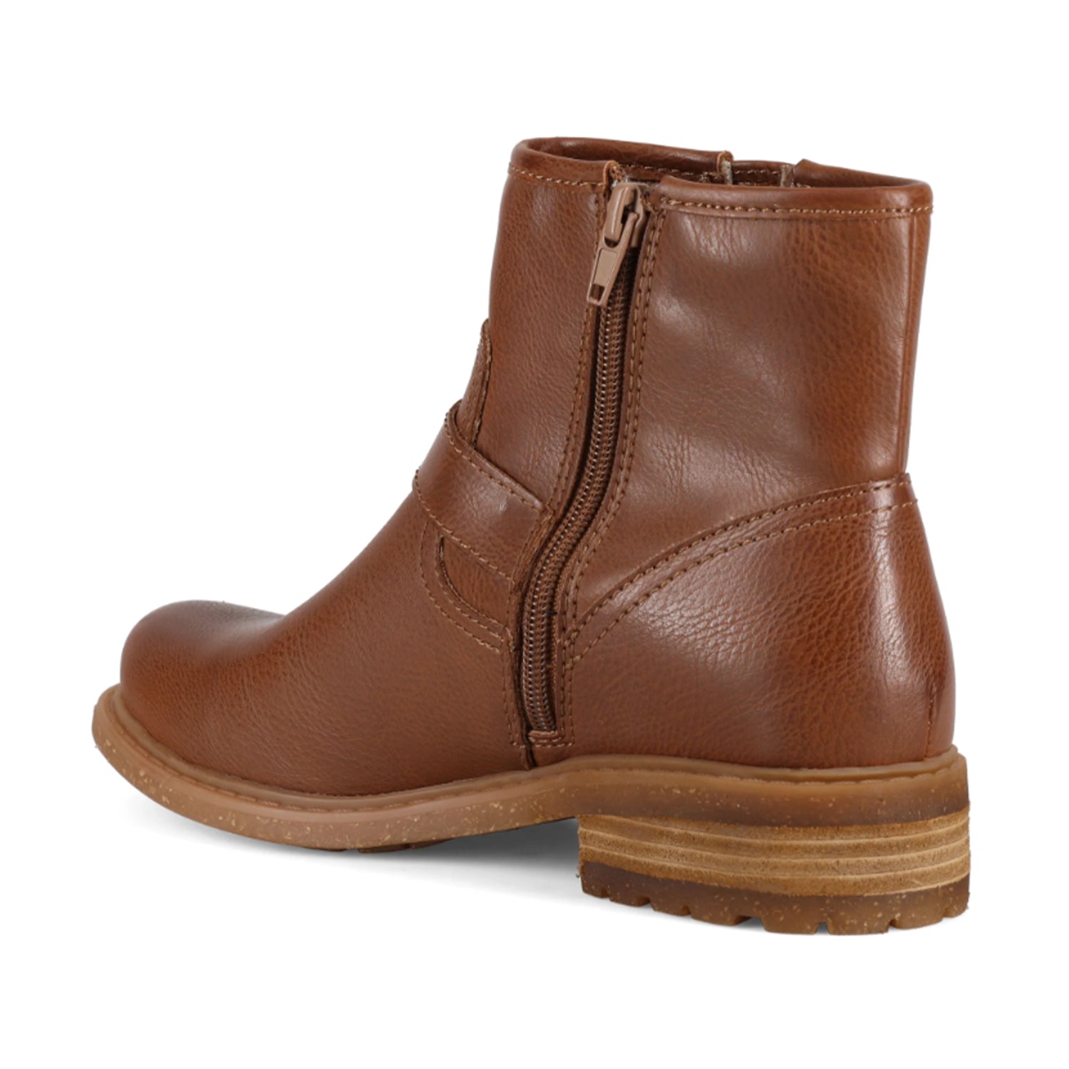 B.O.C Women's Carson Leather Boots in Tan - Stylish Ankle Boots for Casual Outfits & Fall Fashion