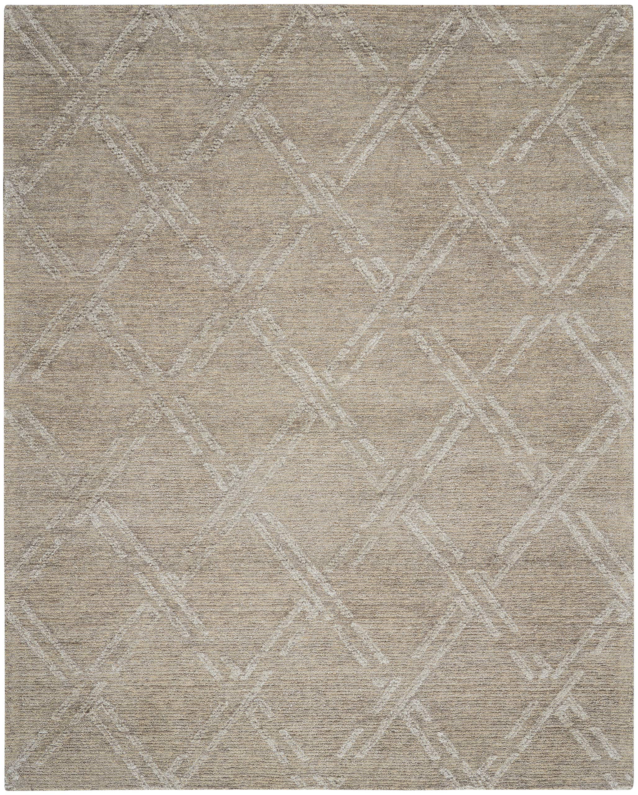 Nourison Venosa Modern Taupe 7'9