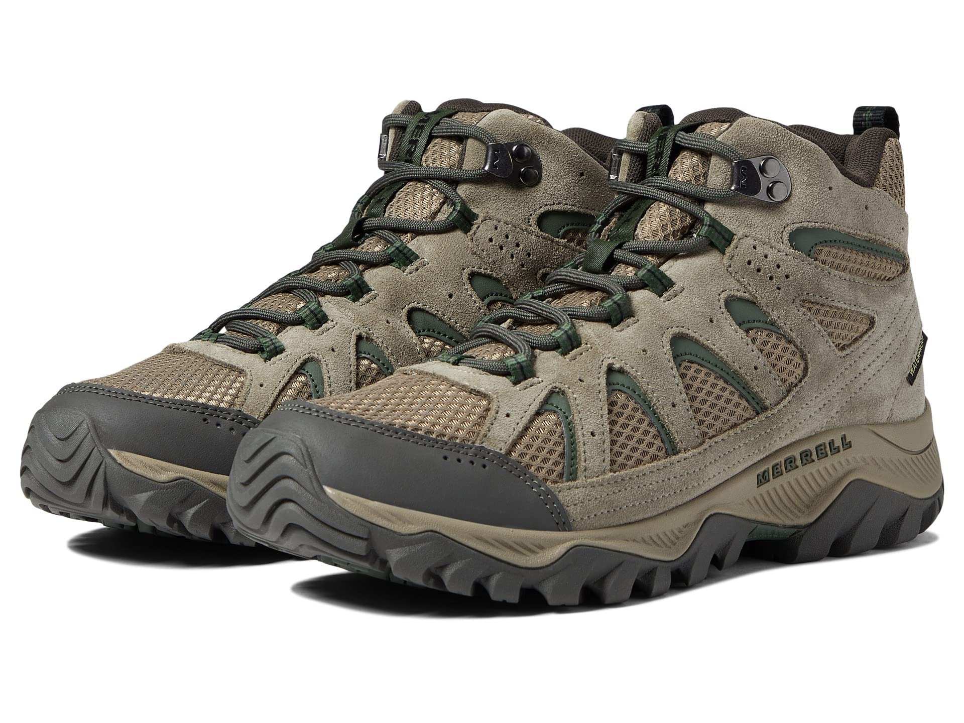 Merrell Men's Oakcreek Mid Waterproof Hiking Boots - Lightweight & Durable for Outdoor Adventures, Trail Walking & Camping