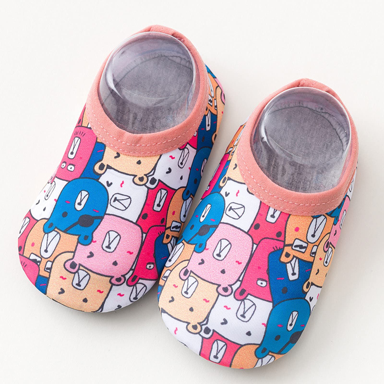 Gaoqi Baby Water Shoes for Boys & Girls - Non-Slip Cartoon Swim Shoes, Barefoot Aqua Socks for Toddlers | Perfect for Beach, Pool, and Water Play