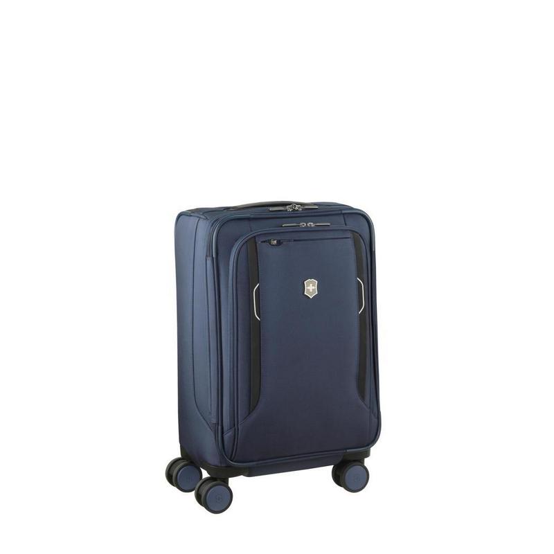 Werks 6.0 Frequent Flyer Carry On Luggage - Lightweight Expandable Suitcase with Spinner Wheels, Blue | Perfect for Business Travel & Weekend Getaways