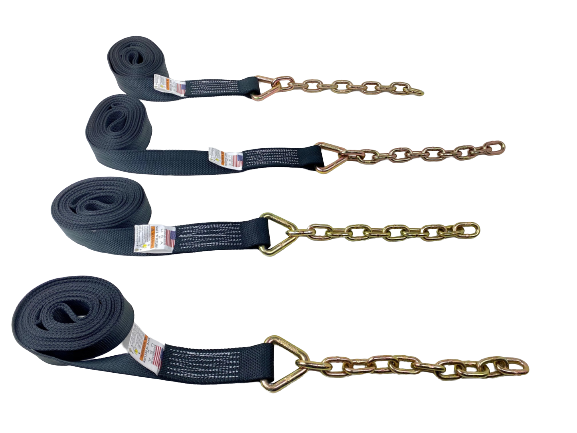 2-Pack 14' Foot Diamond Weave Strap with 12
