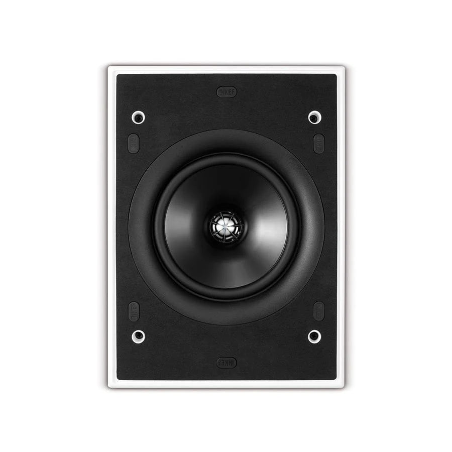 KEF Ci160QL 6.5 Inch In-Wall Speaker - High Performance Home Theater & Surround Sound System for Living Room, Bedroom, or Office