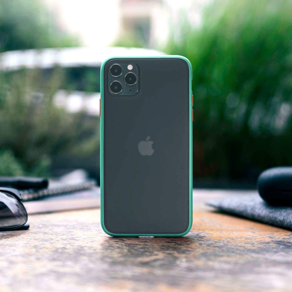 Premium Shockproof iPhone 11 Pro Case with Reinforced PC Back & Soft TPU Bumper | 5.8 Inch Protective Cover (Arctic Frost) - Perfect for Outdoor Activities, Travel & Daily Protection