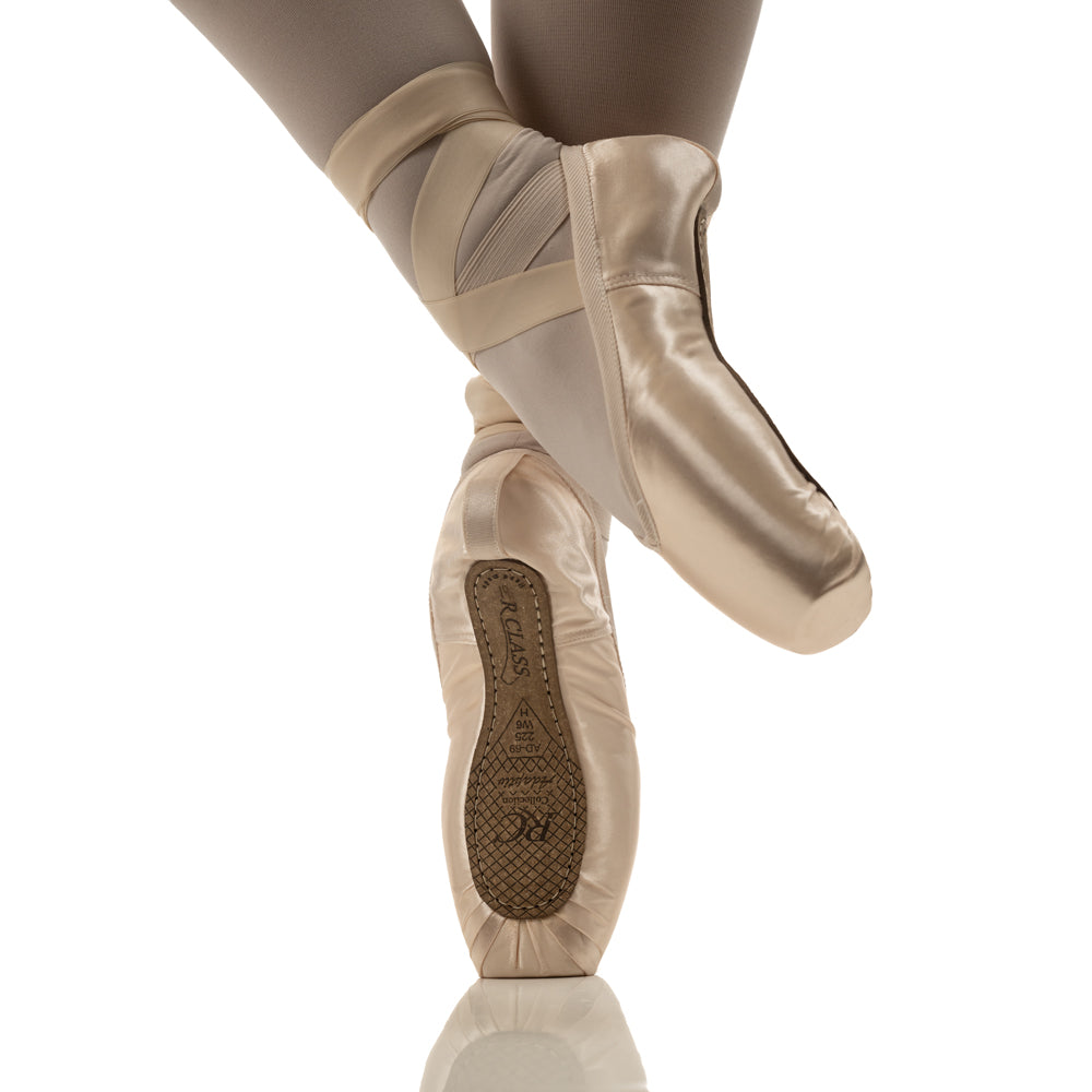 R Class AD69 Soleia Pointe Ballet Shoes - Professional Ballet Slippers for Women & Girls - Perfect for Dance Performances, Practice, and Recitals