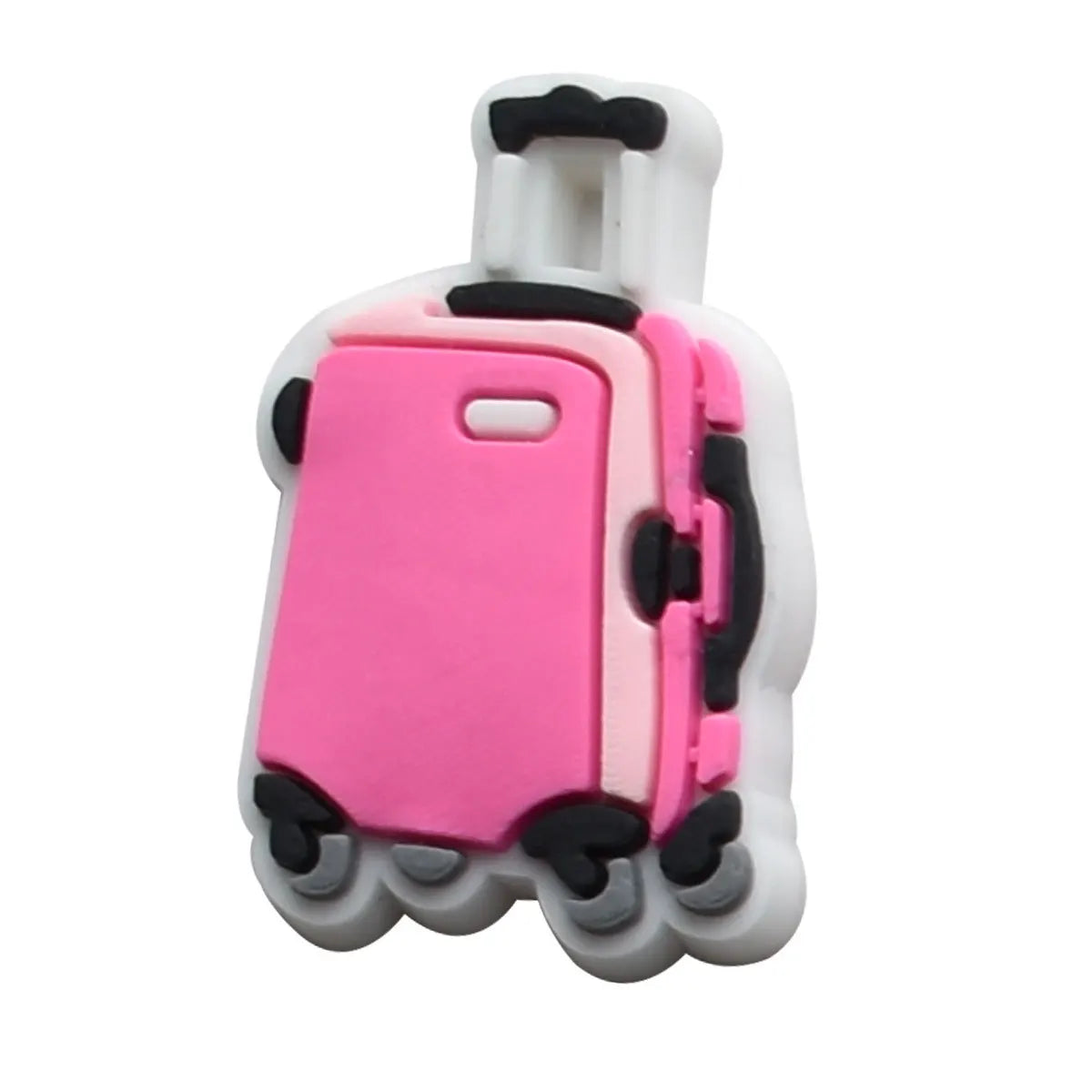 Pink Shoe Charms for Crocs - 1pc Hat, Bag, Camera & Notebook Decorative Pins - DIY Clogs Accessories for Women & Kids - Perfect for Christmas Gifts & Customizing Shoes