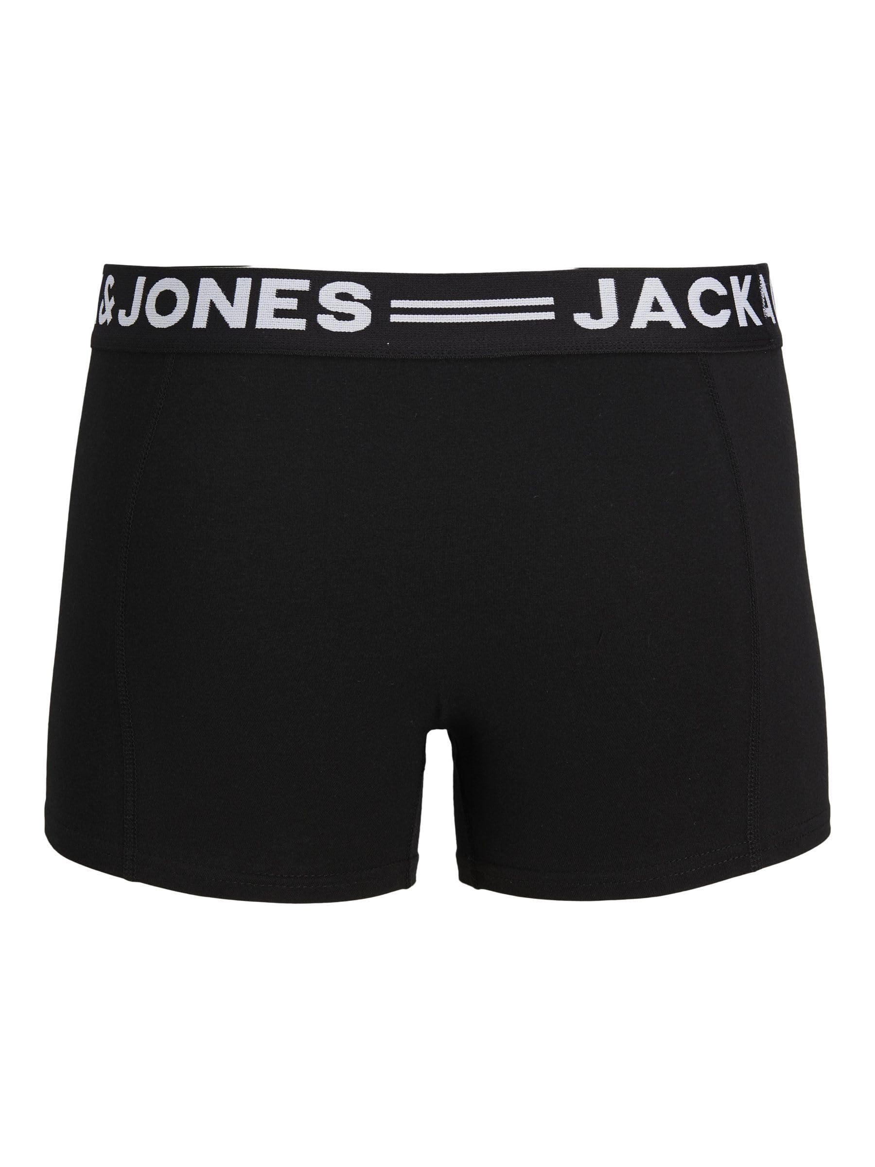 Jack & Jones Men's 3-Pack Plus Size Trunks - Comfortable Underwear for Everyday Wear