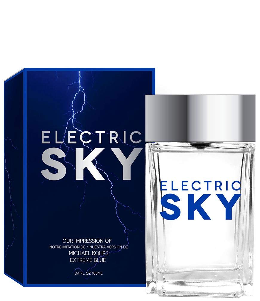 Electric Sky Preferred Fragrance - Extreme Blue Inspired Perfume for Men & Women | Long Lasting Fresh Scent for Daily Wear, Office & Special Occasions