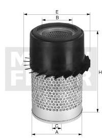 Mann Filter C 1140/1 Air Filter Replacement for Cars & Trucks - High Performance Engine Protection | Perfect for Daily Commuting & Off-Road Adventures