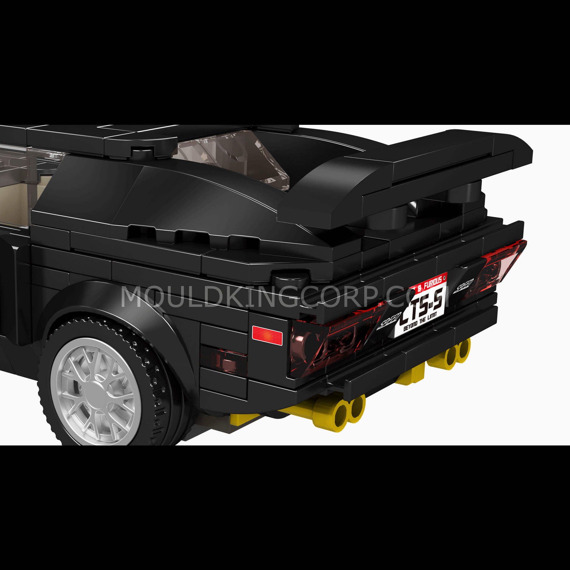 Mould King 27032 GTS 5 Sports Car Model Building Kit - 305 Piece DIY Construction Set for Adults & Teens | Perfect for STEM Learning, Gift Giving & Car Enthusiasts
