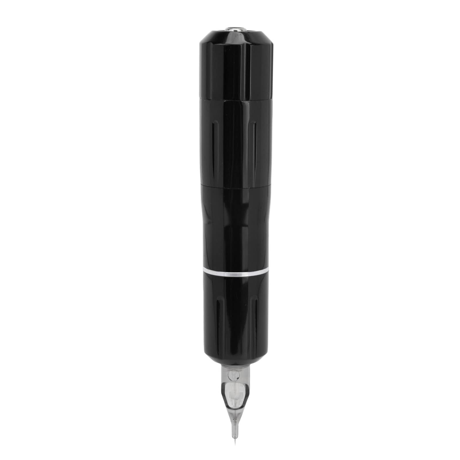 EXCLUZO Professional Rotary Tattoo Machine Pen - Clip Cord Rotary Tattoo Pen with RCA Interface & Excellent Heat Dissipation for Tattoo Artists & Shops (Black) | Perfect for Detailed Line Work, Shading & Coloring in Tattoo Parlors