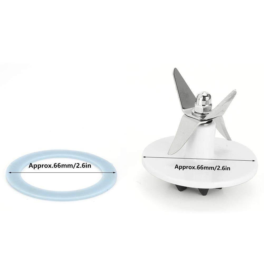 Premium Stainless Steel Blender Blade Replacement - Durable Blender Parts with Sealing Gasket | Compatible with Most Blenders | Perfect for Smoothies, Juicing & Food Prep