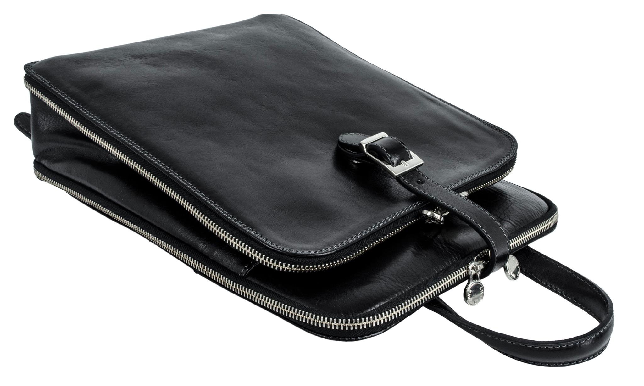 Durable Leather Backpack with Shoulder Strap - Handmade Convertible Laptop Bag for 12 Inch Notebooks, Perfect for Work, Travel & School Daypack Rucksack
