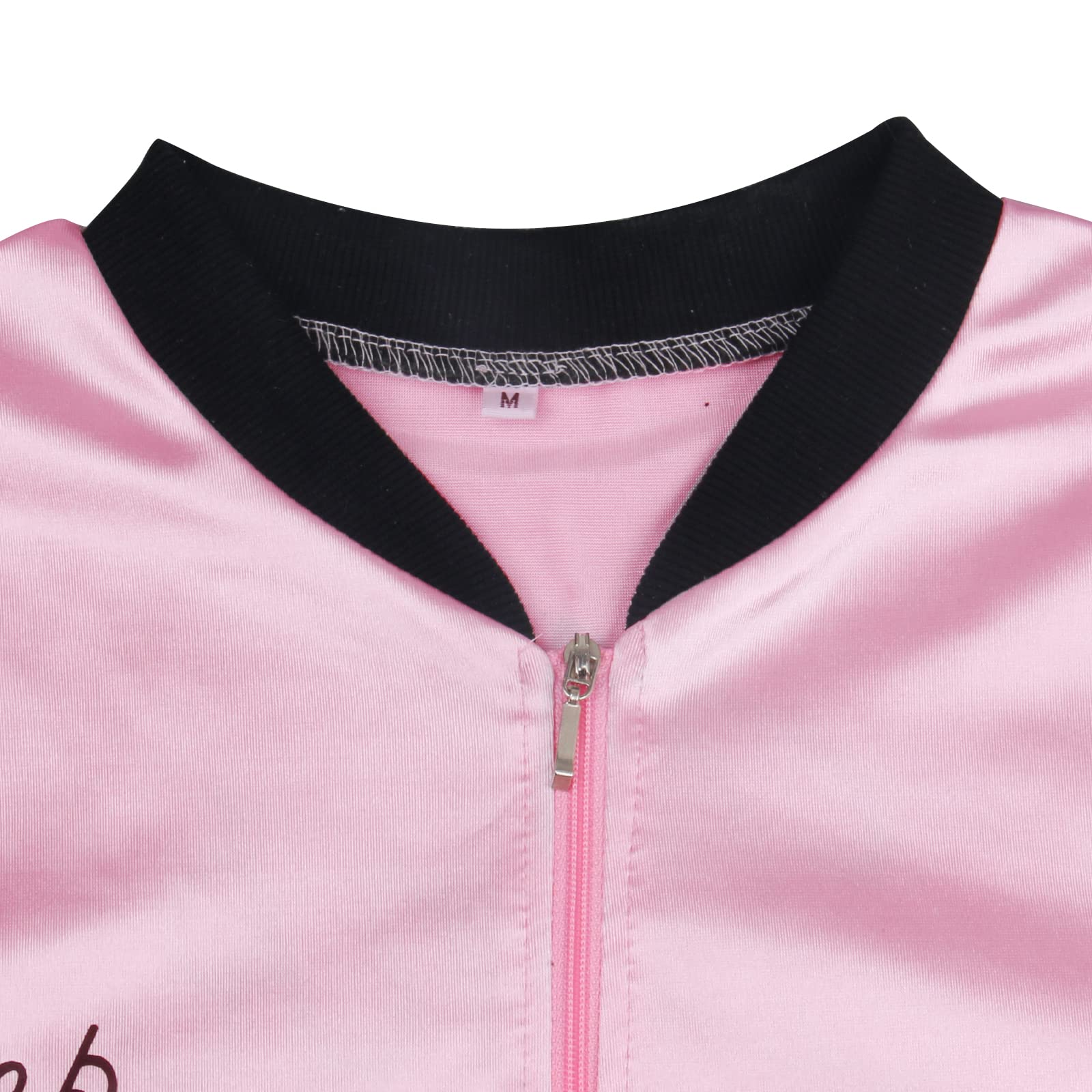 Vintage 1950s Pink Satin Jacket for Women - Retro Fancy Dress Coat with Detachable Scarf | Halloween Costume, Cosplay, Pinup Style Outfit, Themed Parties & Photo Shoots