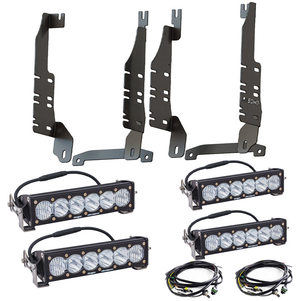 2019-2025 Ram 1500 SDHQ Custom Grille LED Light Bar Mount Kit - DIY Off-Road Lighting Upgrade for Trucks | Perfect for Night Driving, Camping & Off-Road Adventures