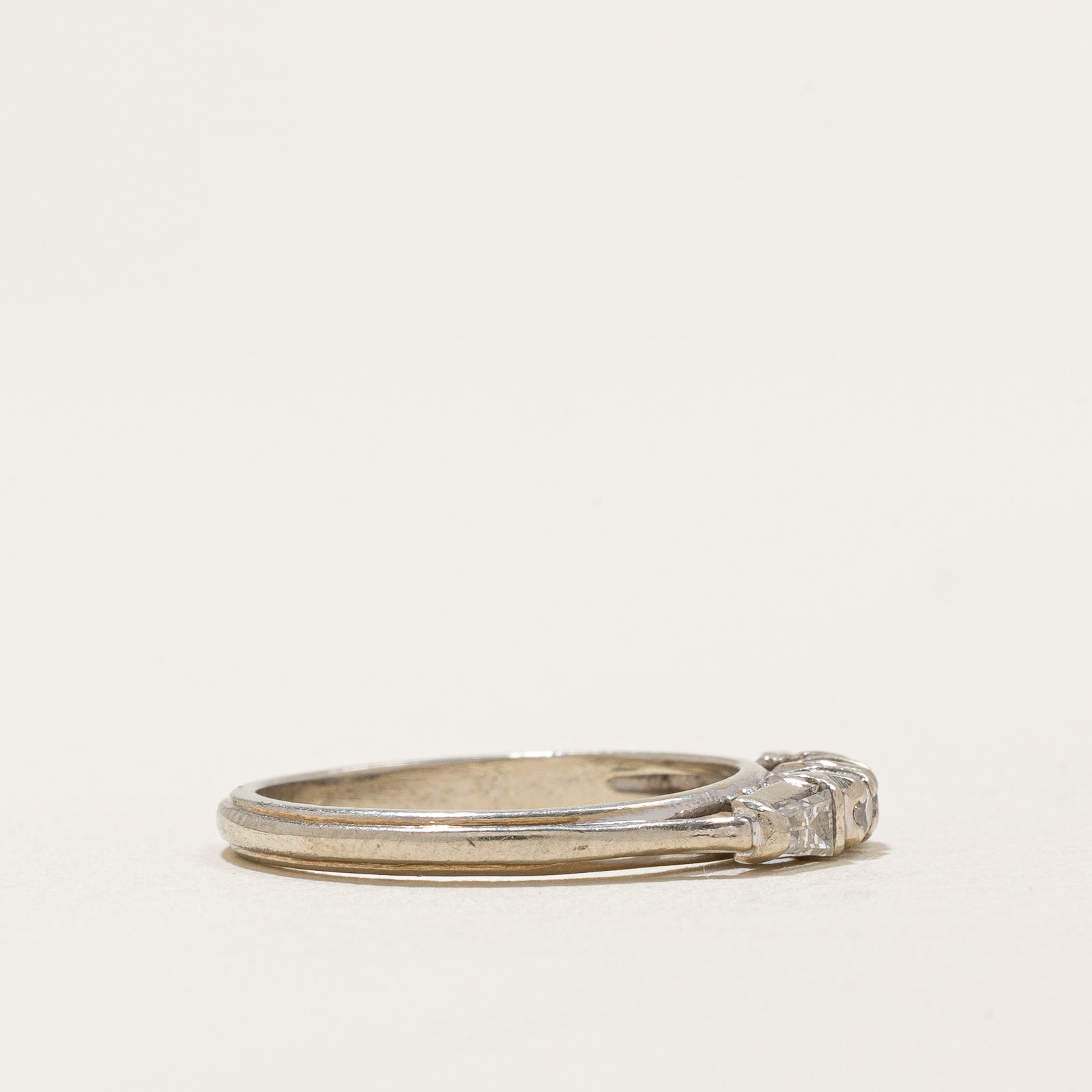 0.11ctw Four Stone Diamond Ring - Size 5 | Elegant Wedding Band, Anniversary Gift for Her | Perfect for Engagements, Proposals & Special Occasions
