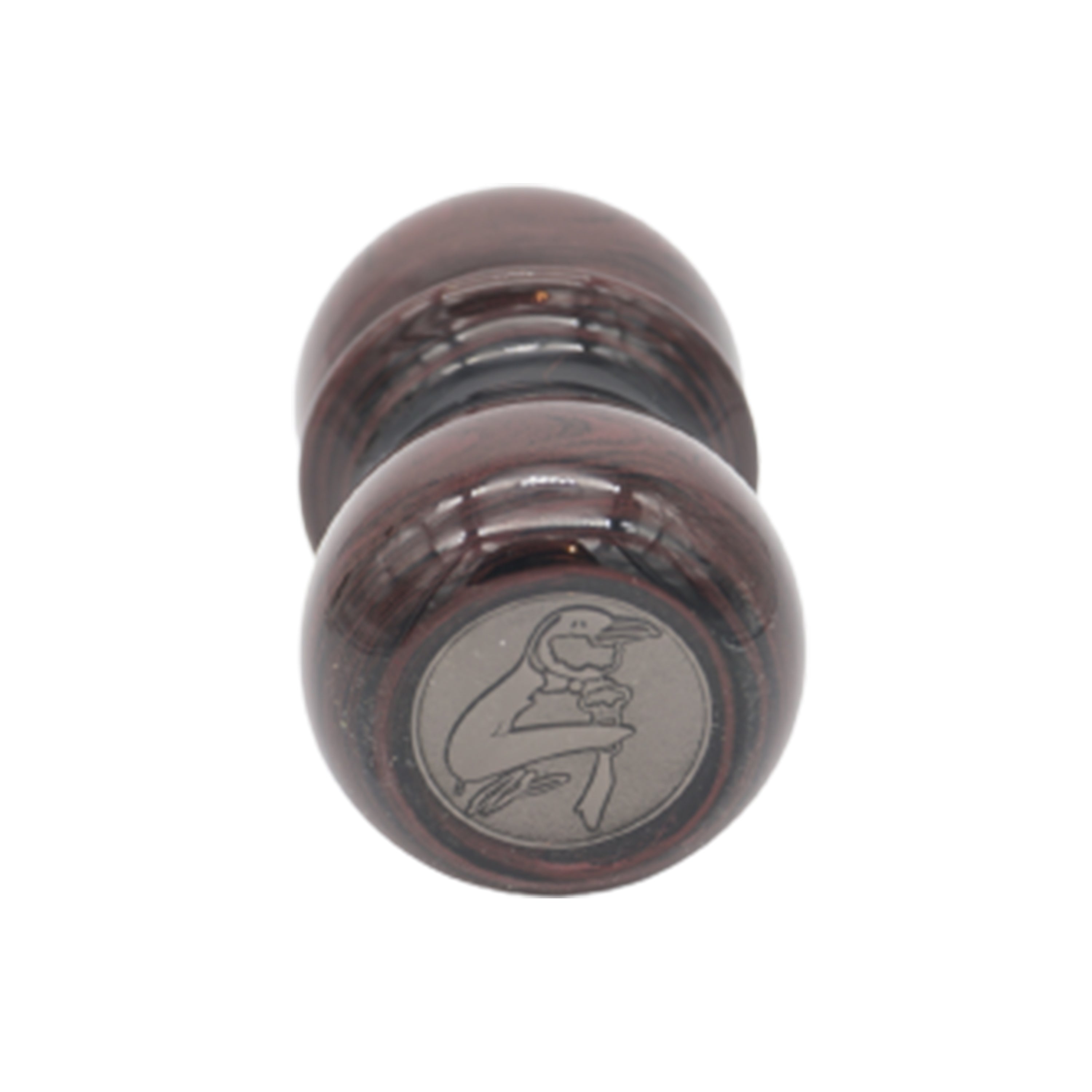Premium Handcrafted Raspberry Ebonite Shaving Brush Handle - Fits 24mm & 26mm Knots - Perfect for Wet Shaving & Luxury Grooming Rituals
