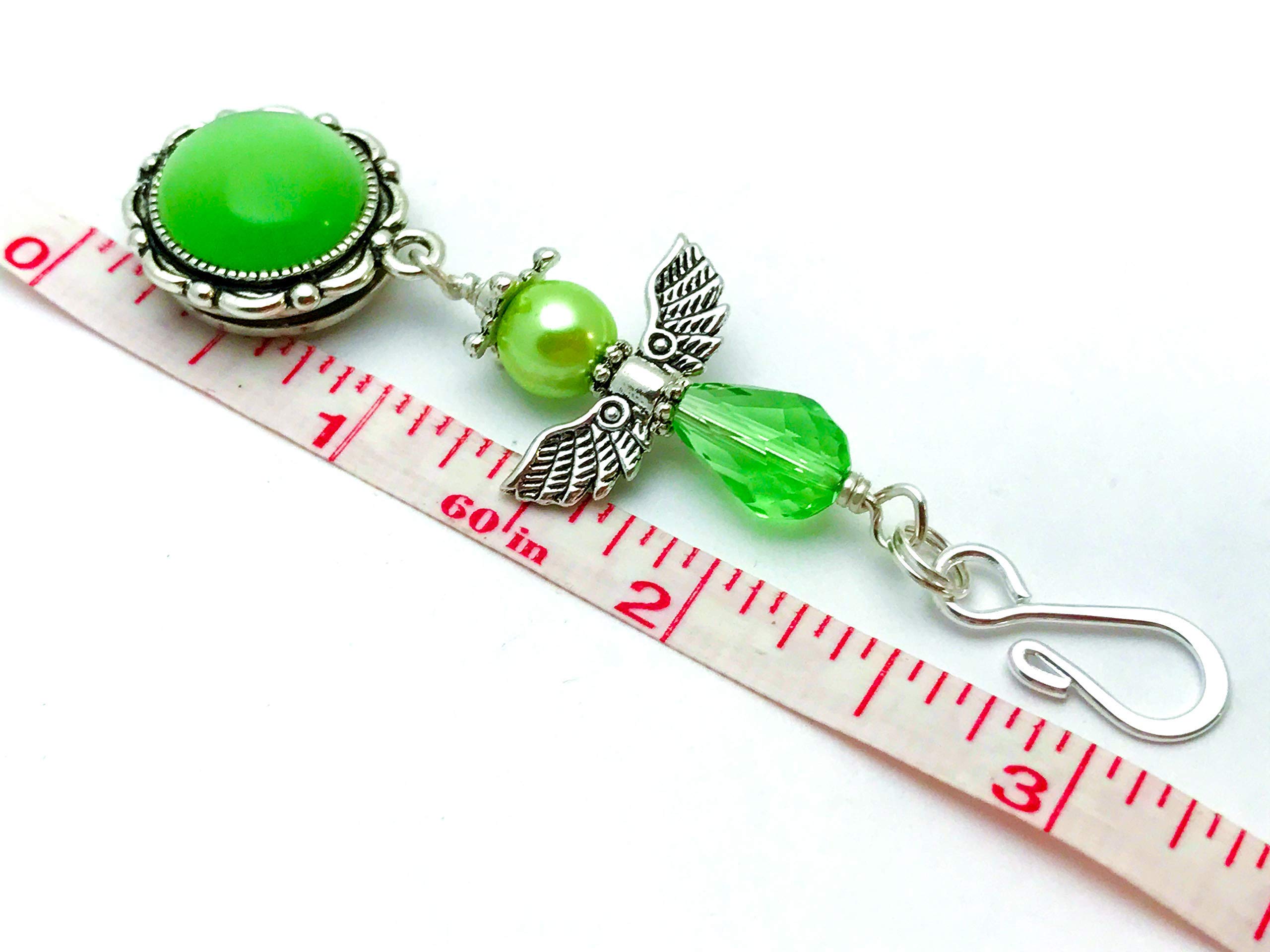 Premium Portuguese Knitting Pins - Green Angel Ergonomic Knitting Needles for Smooth Stitching | Perfect for Crochet, Hand Knitting & DIY Yarn Crafts