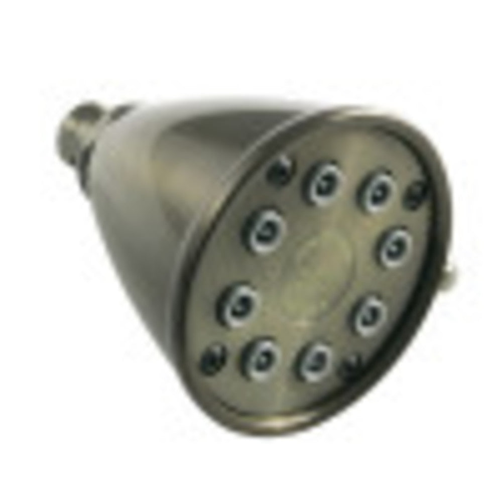 Kingston Brass K139A0MB Victorian Adjustable Jet Spray Shower Head - High Pressure Rainfall Showerhead with 6 Settings for Bathroom & Spa Relaxation
