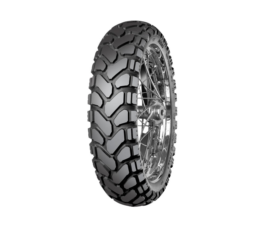Mitas Enduro Trail+ Dual Sport Motorcycle Tire 140/80B17 - High-Performance Off-Road & Street Riding for Adventure Bikes