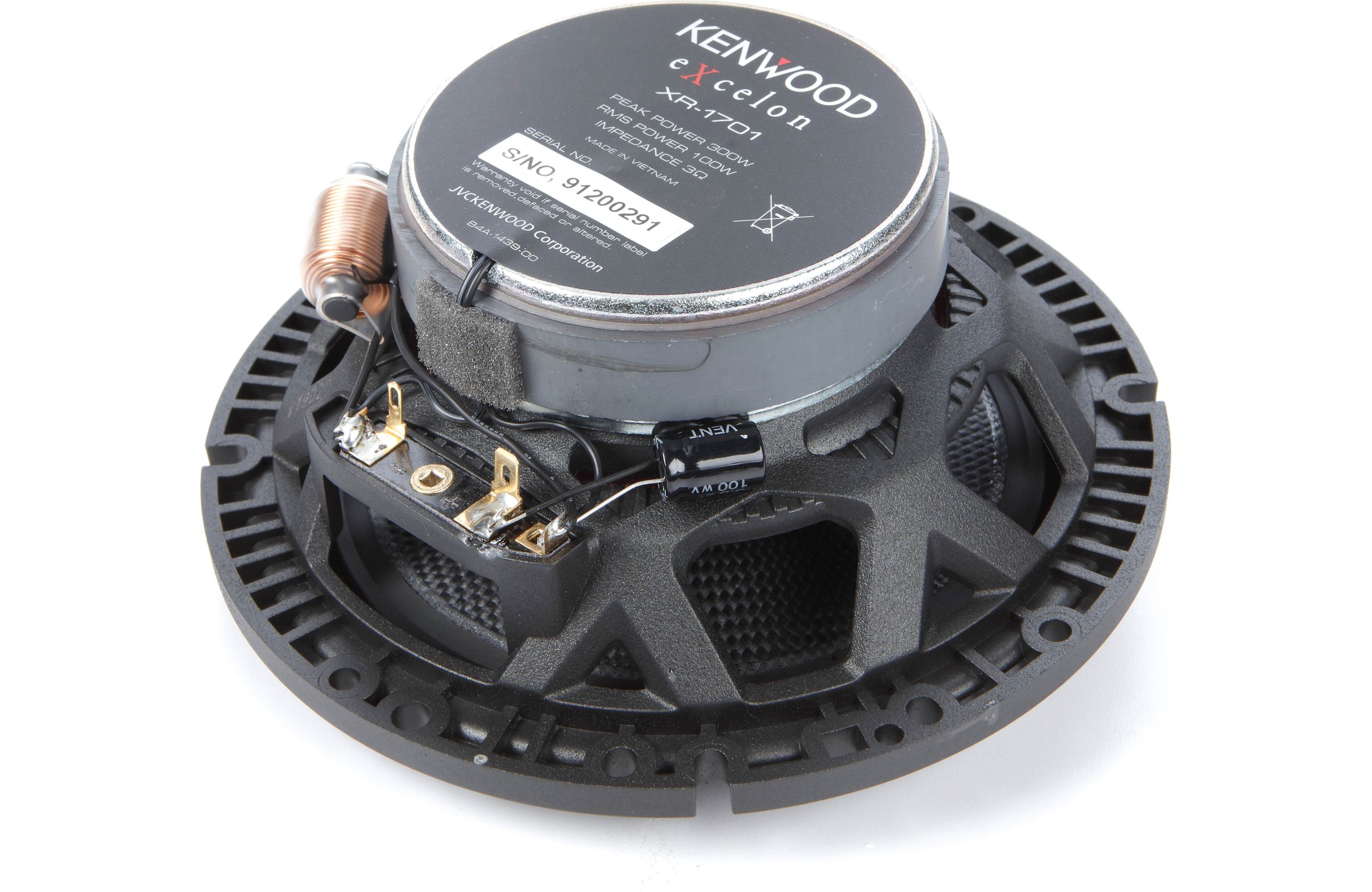 Kenwood Excelon XR 1701 High Resolution Audio Certified 6.5