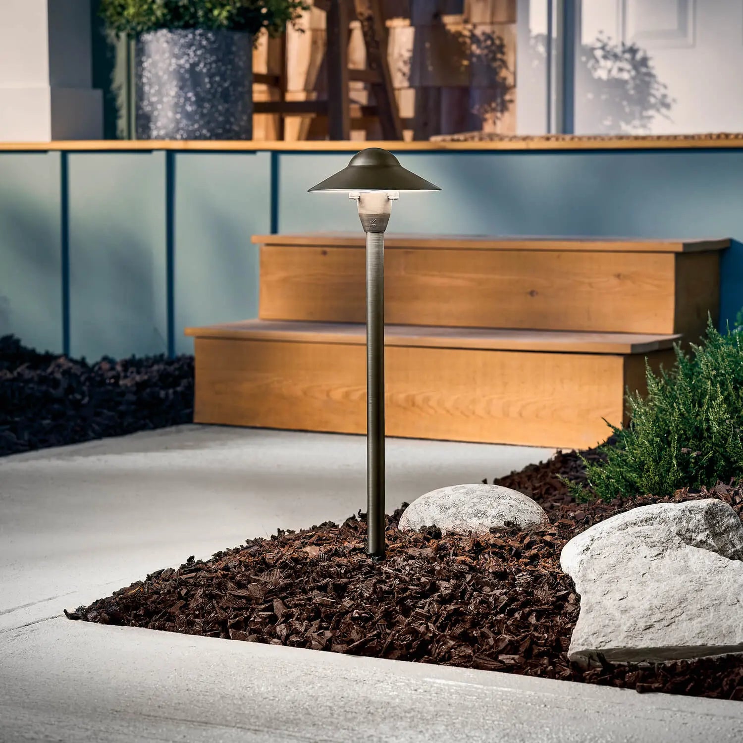 6 Pack Solar Powered LED Dome Path Lights - Outdoor Garden Landscape Lighting for Walkway, Driveway, Patio & Yard (Weatherproof, Auto On/Off) - Perfect for Enhancing Safety and Ambiance at Night
