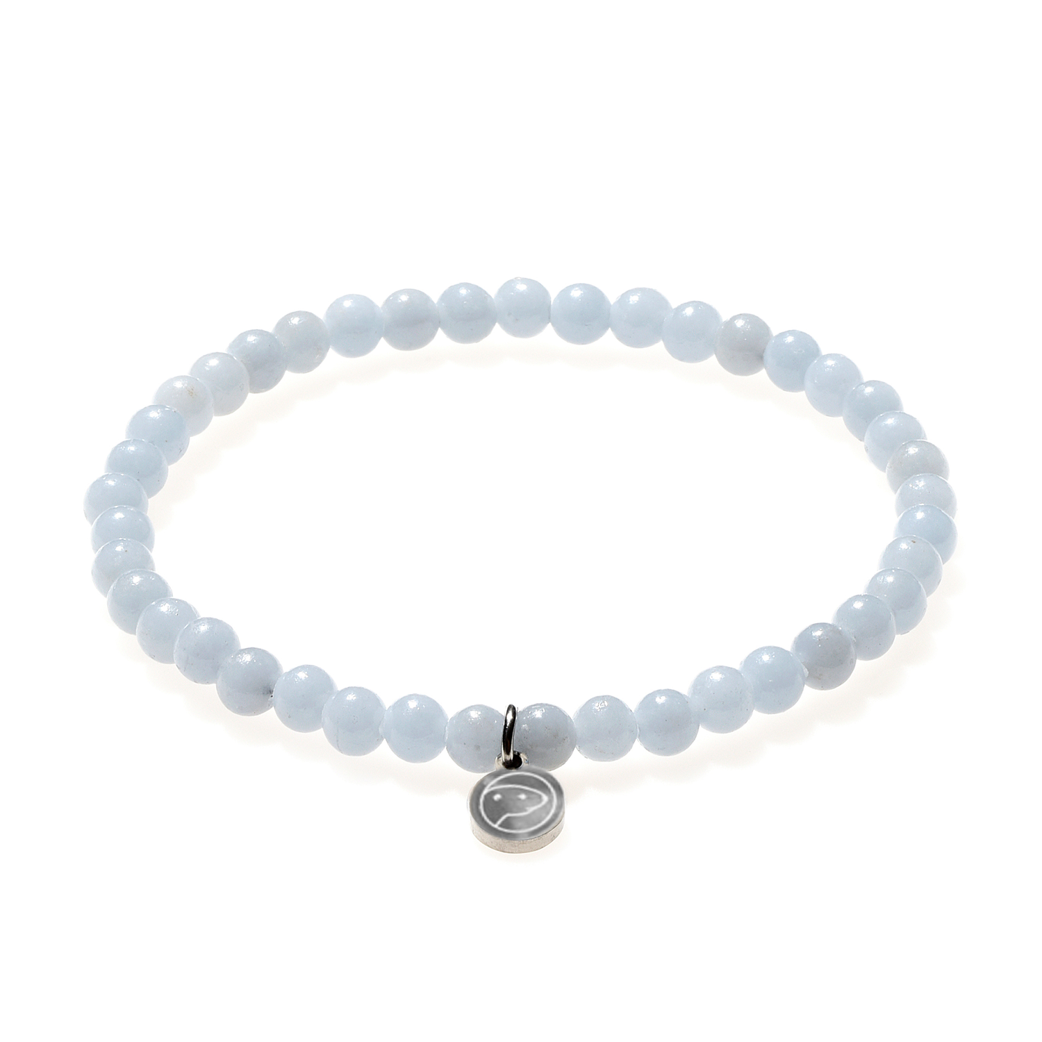 Celestite Healing Crystal Bracelet for Women - Natural Stone Beaded Wristband for Stress Relief & Positive Energy - Perfect for Meditation, Yoga & Spiritual Balance