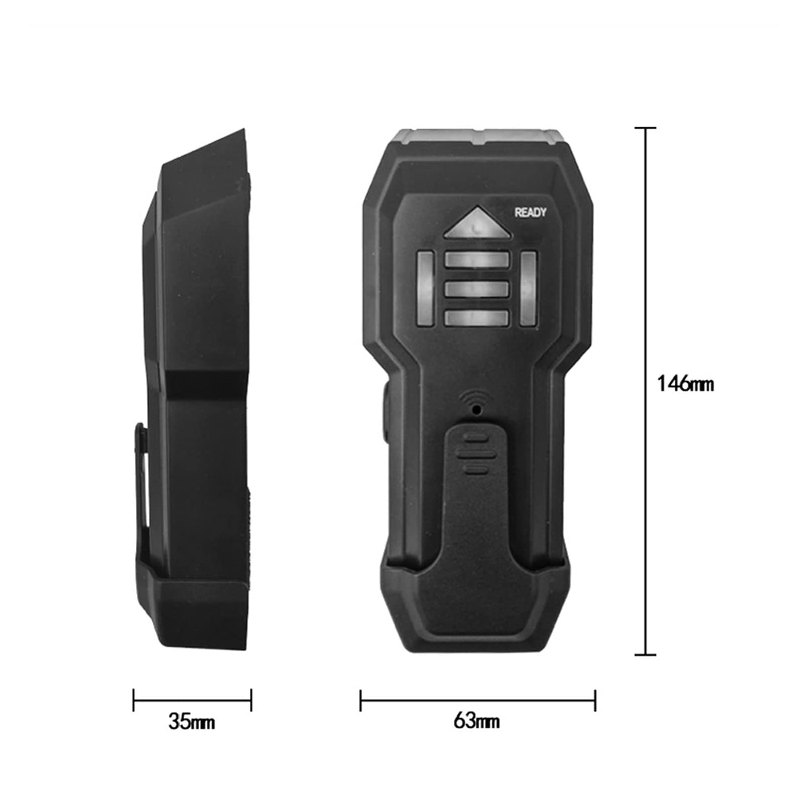 Portable Handheld Metal Detector & Wall Scanner - Professional Utility Tool for Finding Studs, Pipes & Wires | Ideal for Home Renovation, DIY Projects & Construction Work (Adult & Child Safe)