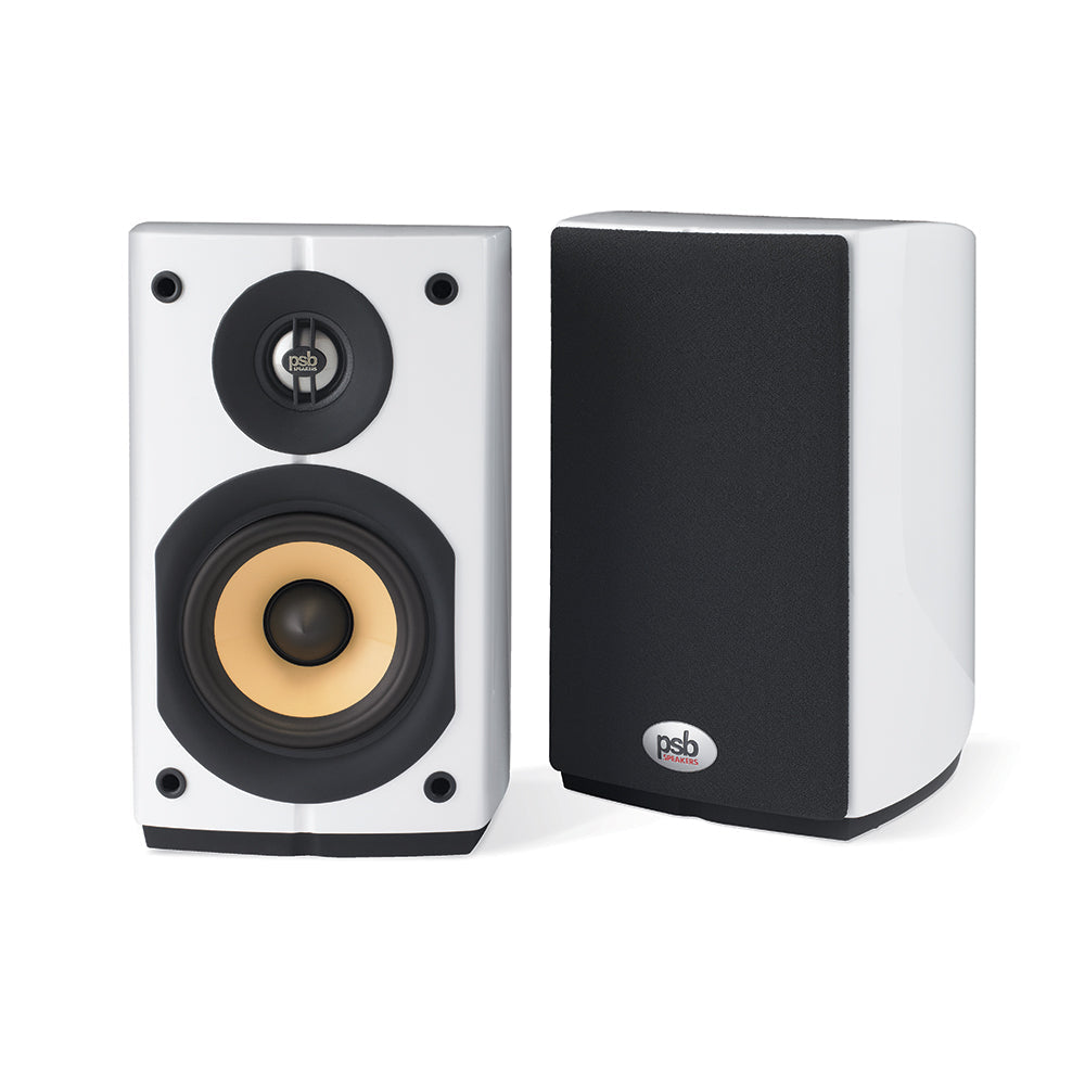 PSB Imagine MINI Compact Bookshelf Speakers (Pair) - High-Fidelity Audio for Home Theater, Music & Gaming - Perfect for Small Spaces & Desktop Setups