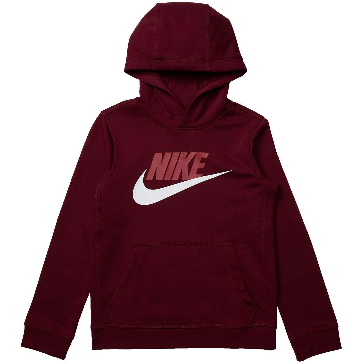Nike Boys' Sportswear Club Fleece Pullover Hoodie - Kids' Athletic Wear for School, Play & Outdoor Activities | Lightweight & Comfortable Fleece Jacket for Boys (Toddler to Big Kids Sizes)
