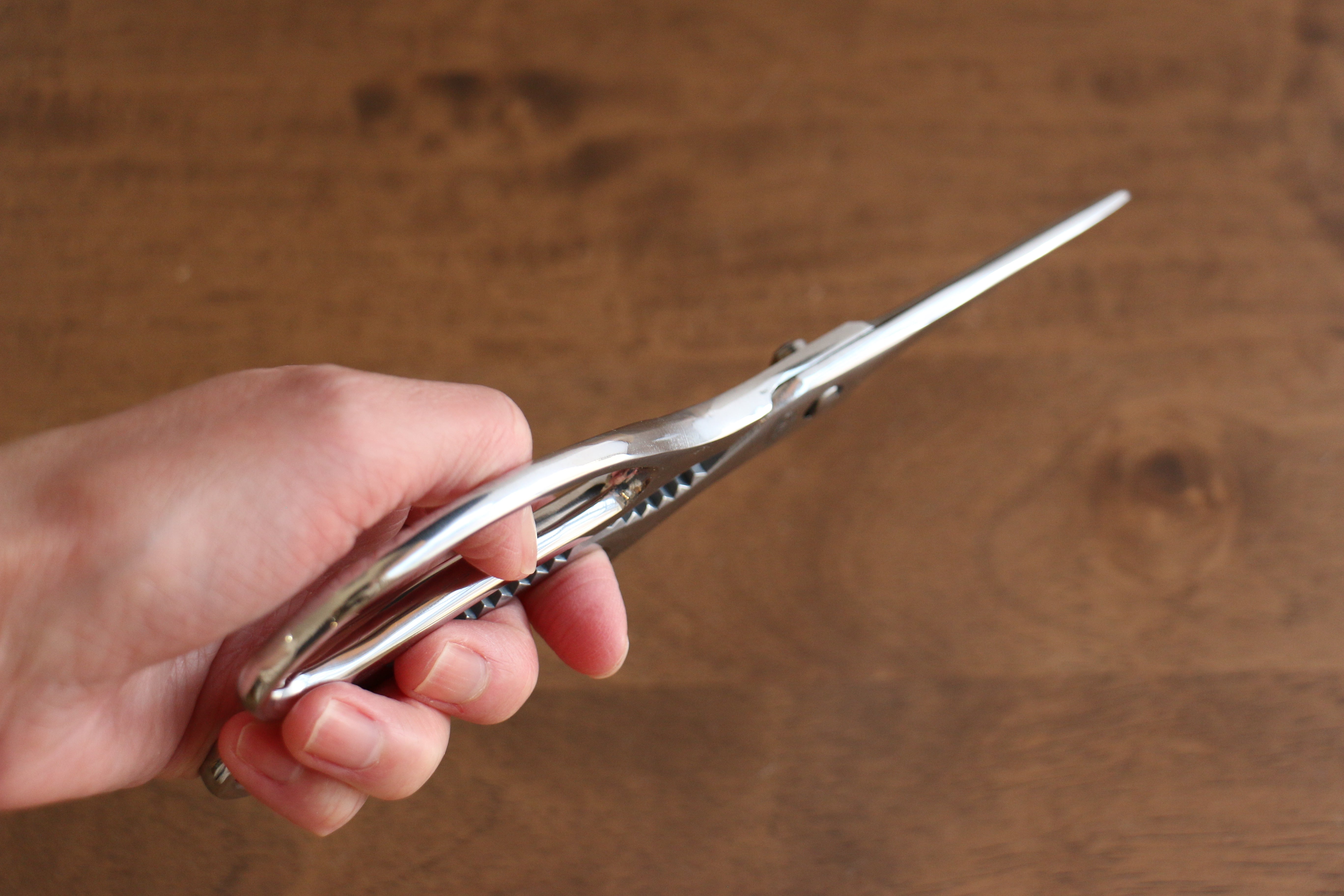 Premium Kokkusan Stainless Steel Kitchen Scissors - Heavy Duty Multi-Purpose Food Shears for Cutting Meat, Herbs, Poultry - Perfect for Cooking, Baking & Food Prep
