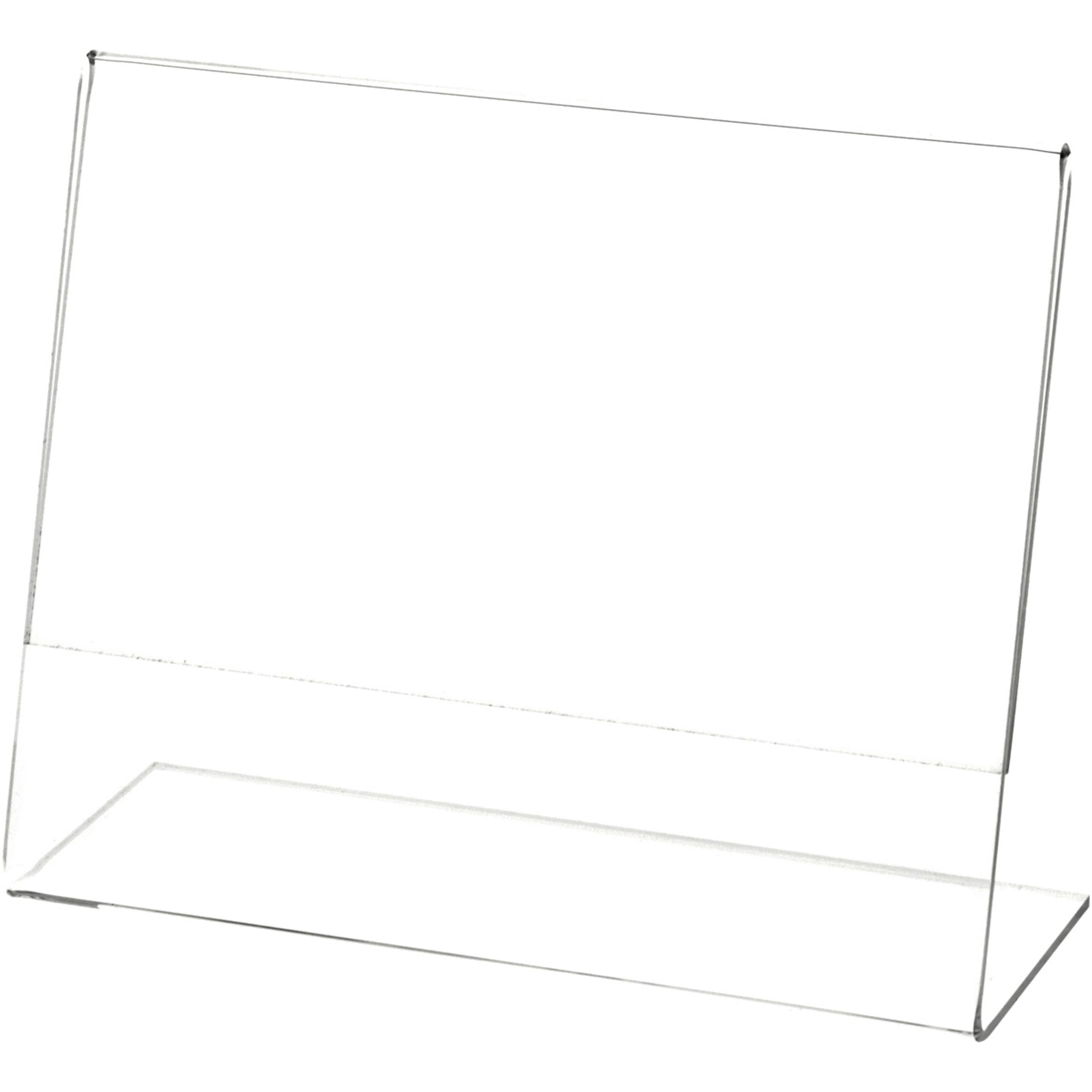 Plymor Clear Acrylic Sign Display Holder - 7
