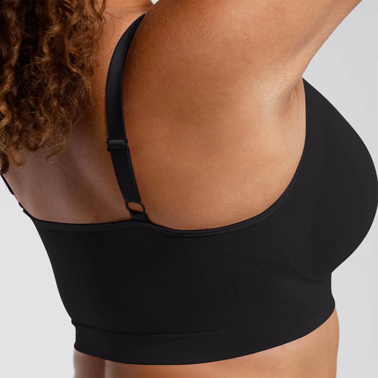 Supportive Plus Size Sports Bras for Women - No Underwire, Full Coverage - Gym & Yoga