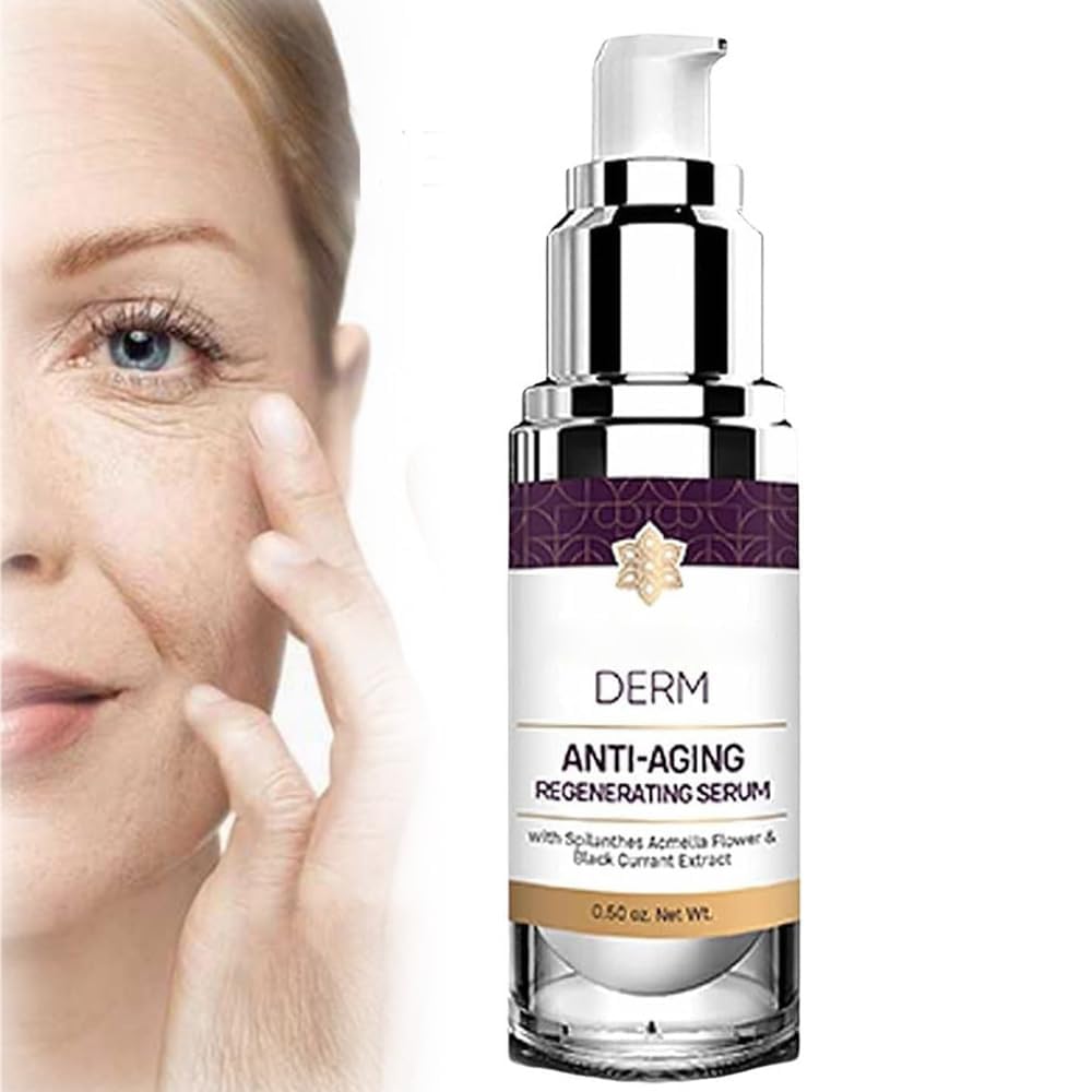 2024 Best Anti-Aging Face Serum - Luxe Regenerating Wrinkle Treatment for All Skin Types (0.5 Fl Oz, 2-Pack) | Day & Night Use for Youthful Glow