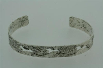3 Horse Cuff Bracelet in Sterling Silver - Elegant Equestrian Jewelry for Women, Perfect for Western Fashion, Cowgirl Style & Horse Lover Gifts