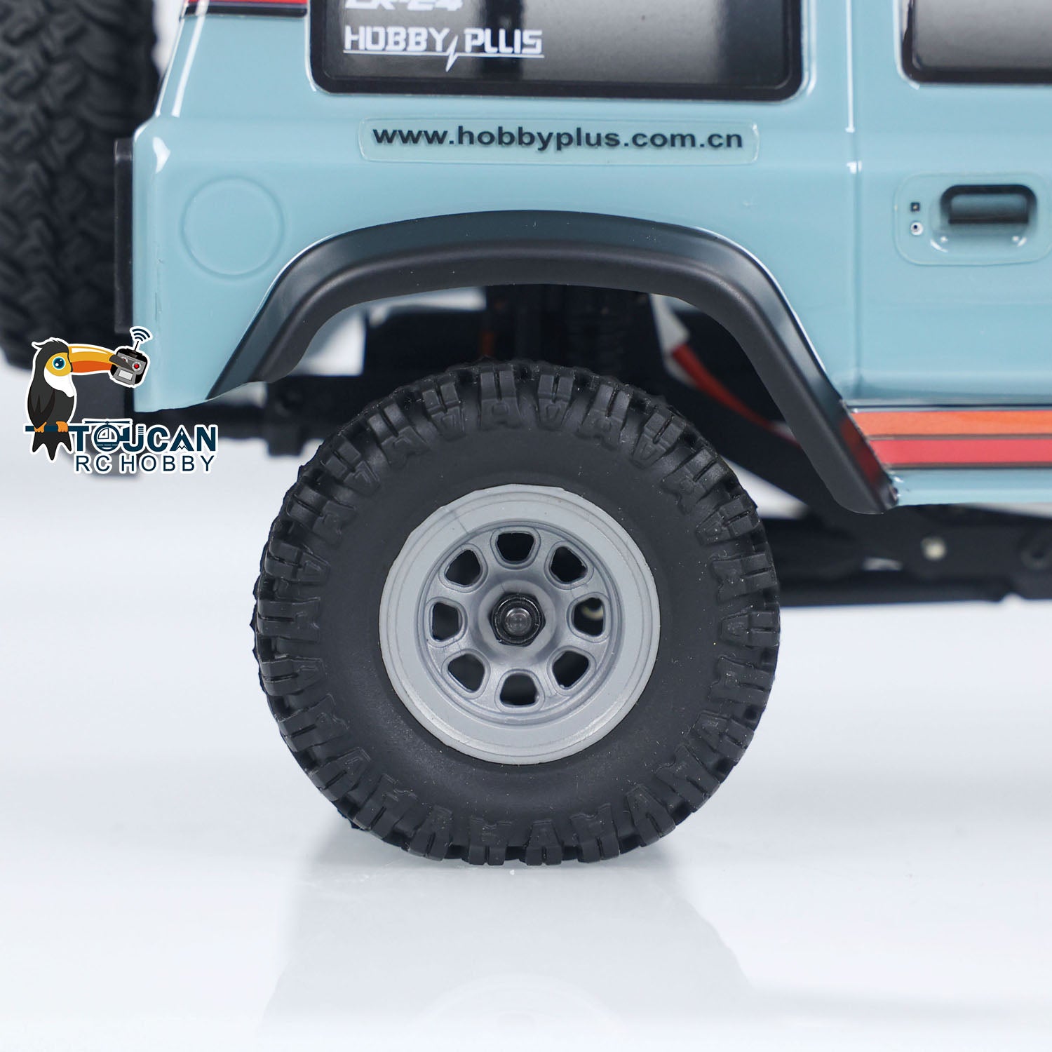 1:24 Scale 4WD 4x4 2.4Ghz RC Rock Crawler Car - Mini Remote Control Off-Road Vehicle with ESC Servo Motor for DIY Model Building | Perfect for Indoor/Outdoor Crawling, Backyard Adventures & RC Hobbyists