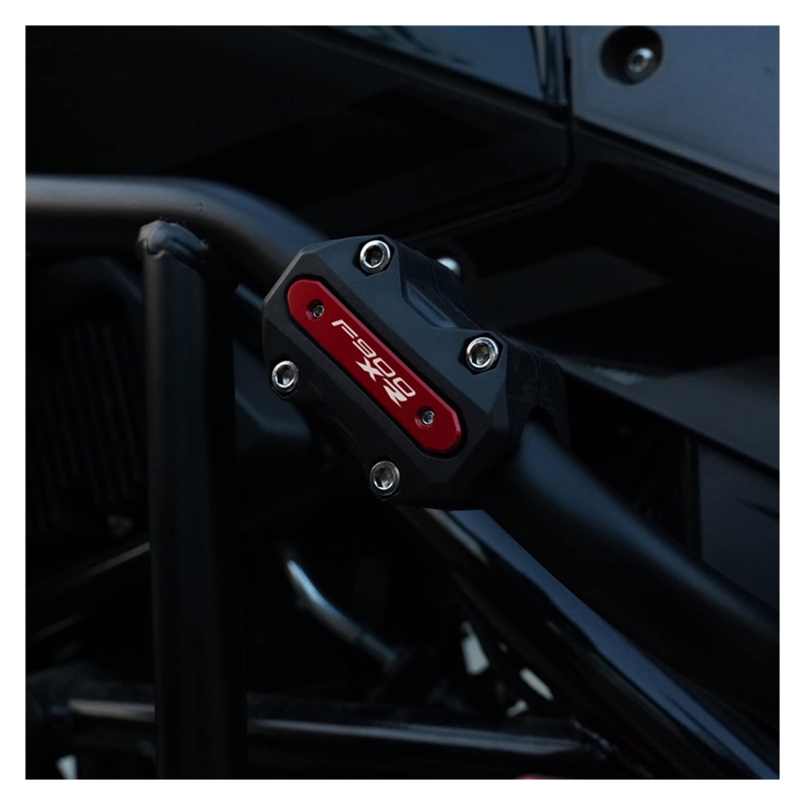 BMW F900R F900XR Motorcycle Engine Guard - Crash Protection Bumper & Decorative Frame Cover (2020-2021 Models) | Off-Road & Street Riding Safety Accessory