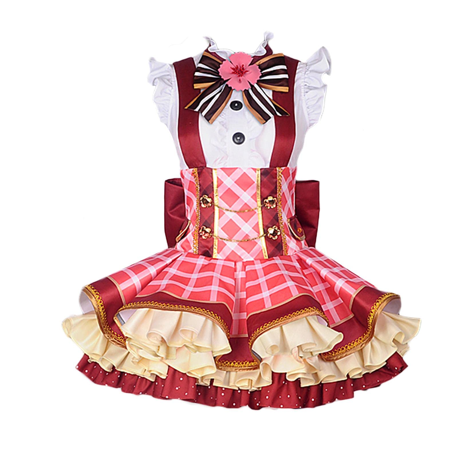 Love Live Anime Bouquet Awakening Yazawa Nico Cosplay Costume Women's Uniform Dress - Perfect for Cosplay Events, Halloween & Anime Conventions