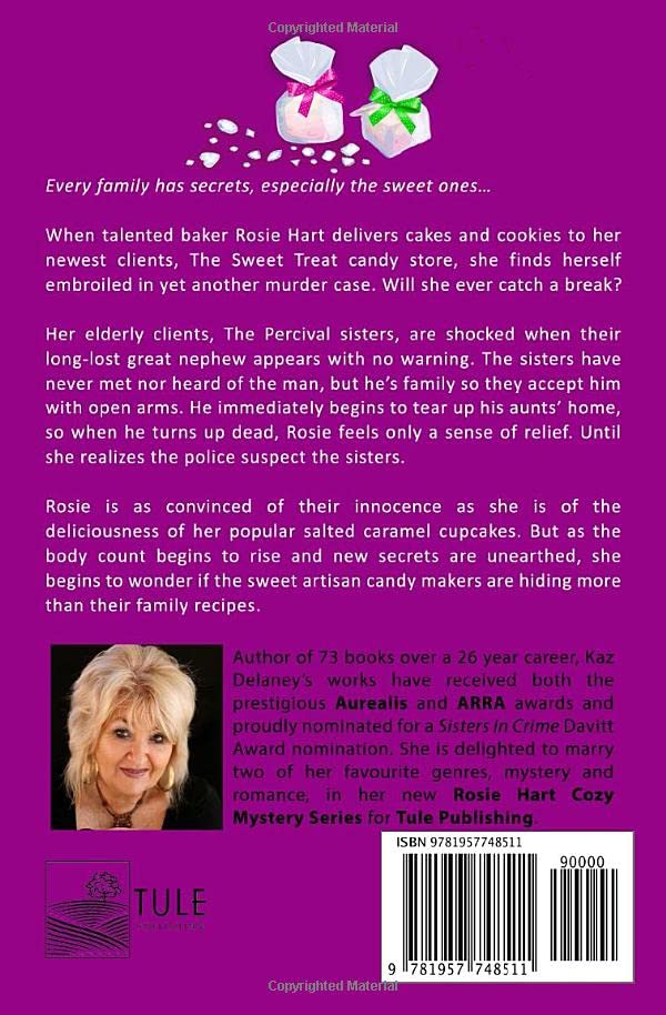 Candy-Coated Conspiracy - Hart of Texas Murder Mystery Book | Small Town Crime Novel | Perfect for Mystery Lovers & Book Club Discussions
