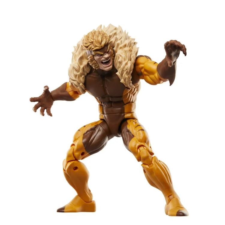 Wolverine 50th Anniversary Marvel Legends Action Figures - Logan and Sabretooth Two-Pack Set for Collectors & Superhero Fans | Perfect for Display, Gifts, and Comic Book Enthusiasts