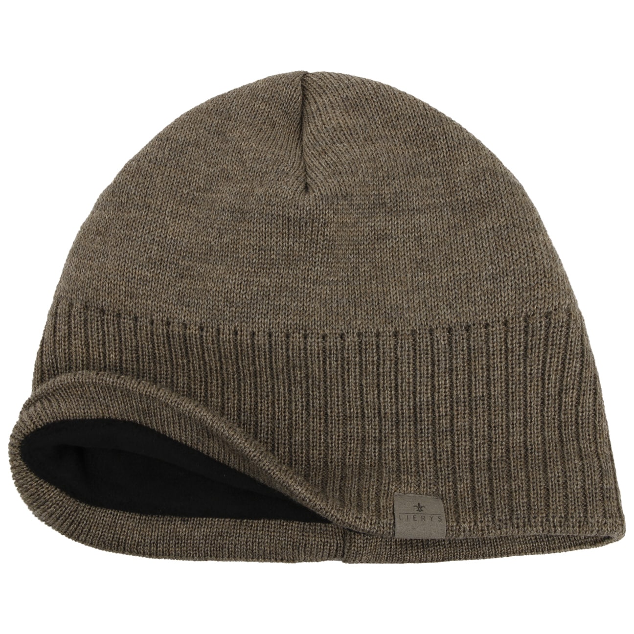 Lierys Fine Rip Merino Wool Beanie - Soft & Warm Winter Hat for Men & Women - Perfect for Skiing, Hiking & Outdoor Activities