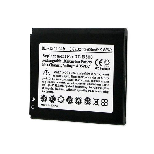 Synergy Digital Replacement Battery for Samsung Galaxy S4 i9295 - 2600mAh Li-Ion EB-B600BUB Compatible Battery - Long Lasting Power for Work, Travel & Daily Use