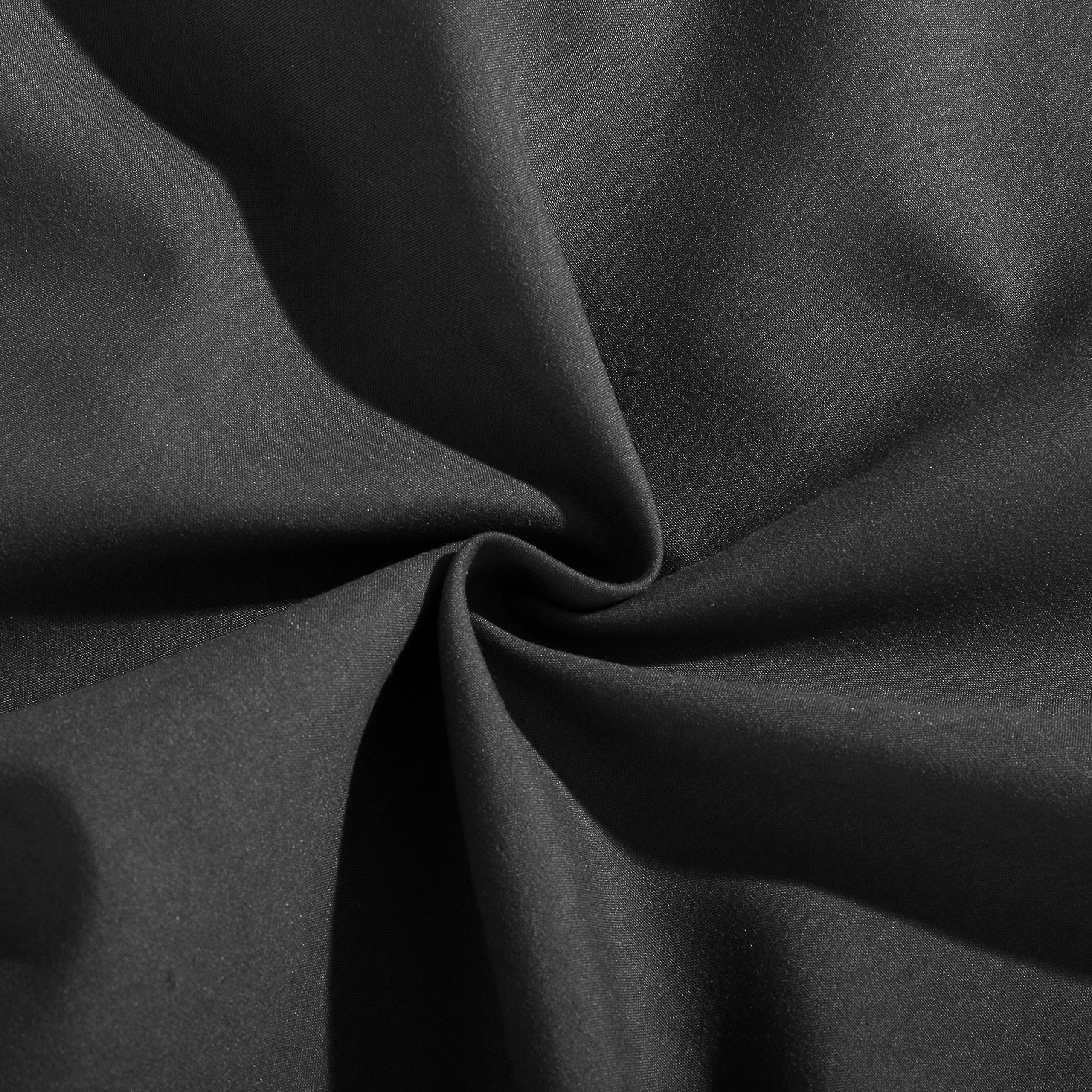 Evolive Ultra Soft Microfiber Body Pillow Cover 21x54 Inches with Hidden Zipper - Black Pillowcase for Adults & Pregnancy Support - Perfect for Bed, Couch & Travel Comfort