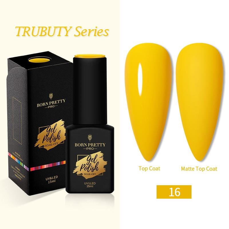 Trubuty Series Gel Polish 15ml - Long Lasting Nail Polish Kit for Salon & Home Manicure - Perfect for Nail Art, DIY Nails, and Professional Use