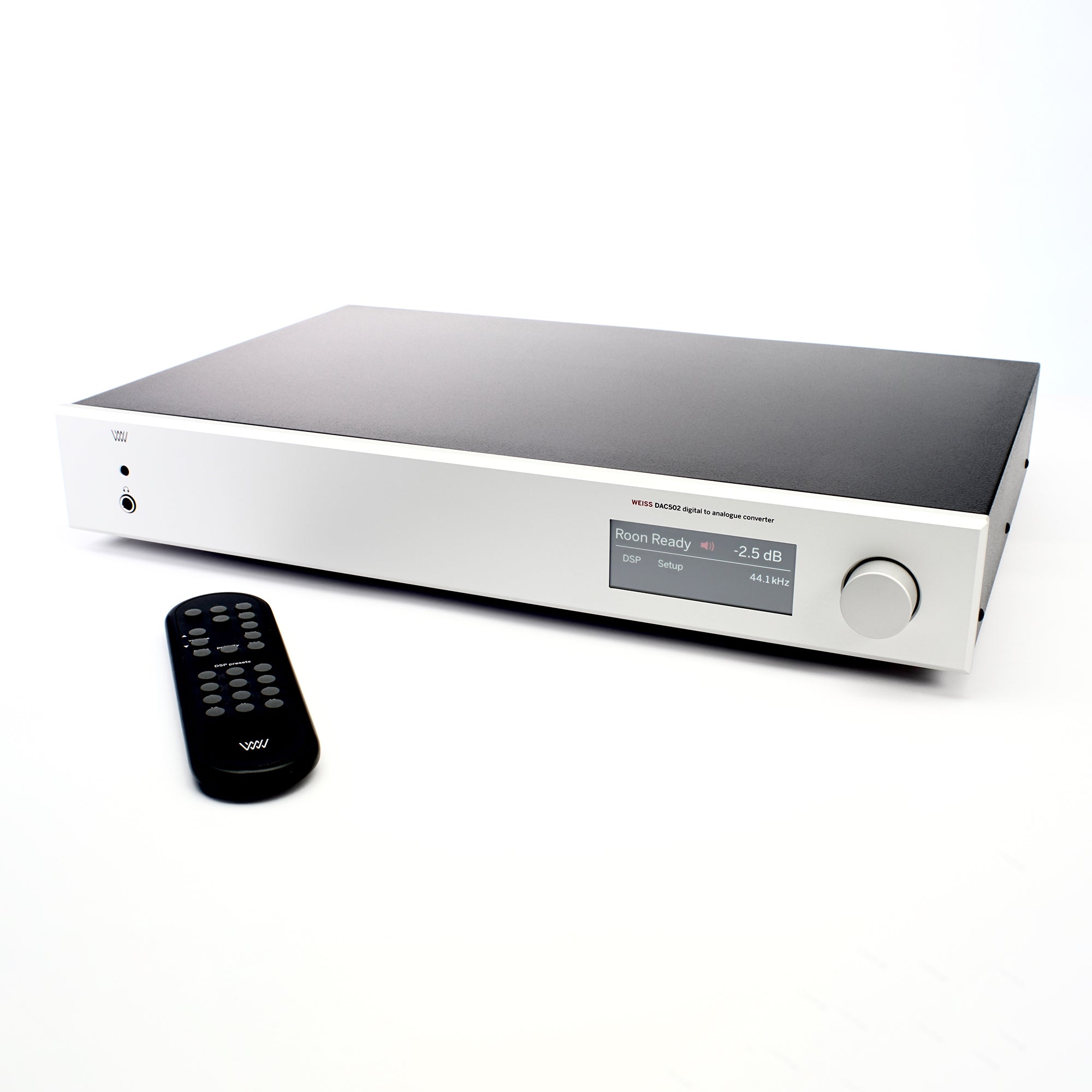 Weiss DAC502 High-End Digital to Analog Converter (DAC) for Audiophiles - Perfect for Home Audio Systems, Recording Studios & Hi-Fi Setups