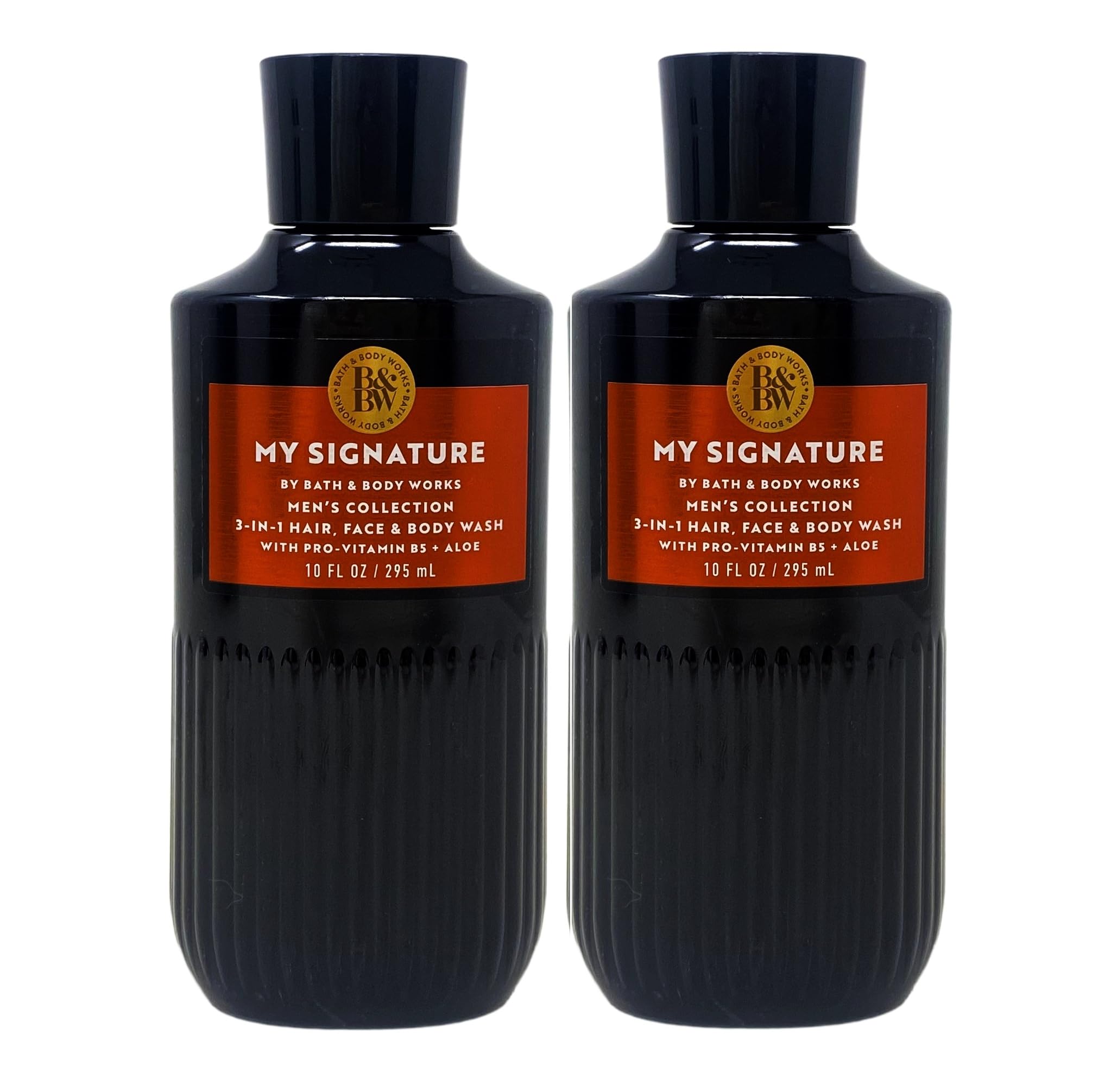 Bath & Body Works Men's Signature 2-Pack 3-in-1 Hair Face & Body Wash Set - Full Size Shampoo, Face & Body Cleanser for Men - Gym, Travel & Daily Shower Essentials
