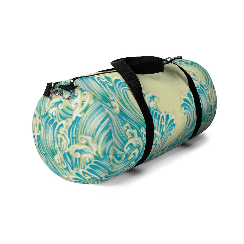 Hannah Mermaid Duffle Bag - Waterproof Travel Gym Bag for Women & Teens - Perfect for Beach, Pool, Vacation & Sports